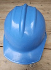 Vintage Bullard Hard Hat Hard Boiled Blue Safety Helmet 3 RIB Sausalito CA USA picture