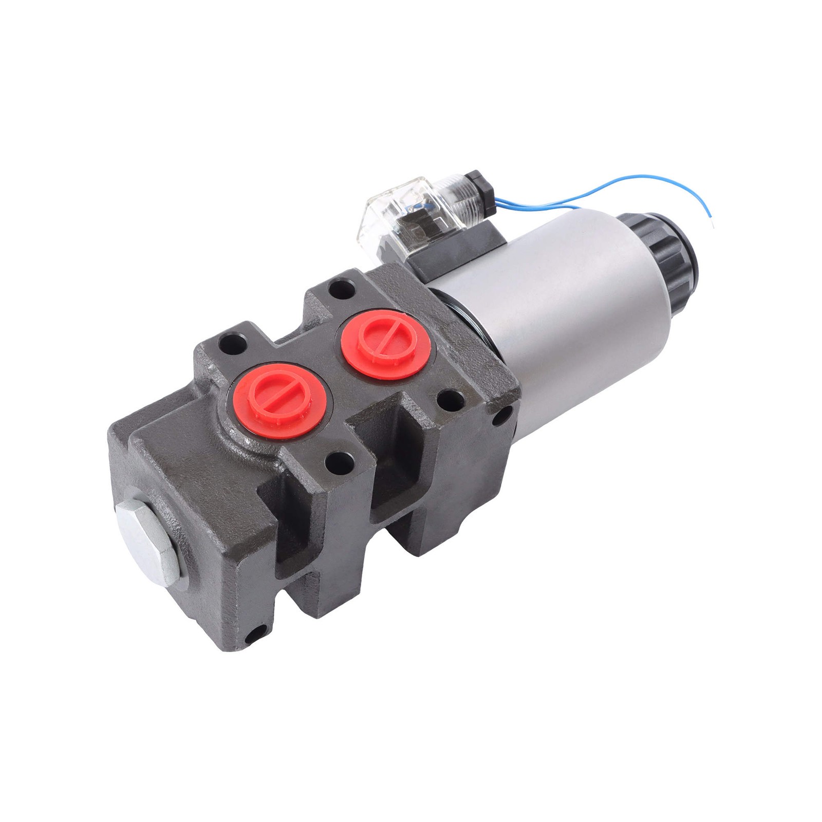 Hydraulic Solenoid Diverter Valve 12V DC 6 ports selector 24 GPM 3600 PSI SAE 8 Hydraulic Solenoid Diverter Valve 12V DC 6 ports selector 24 GPM 3600 PSI SAE 8