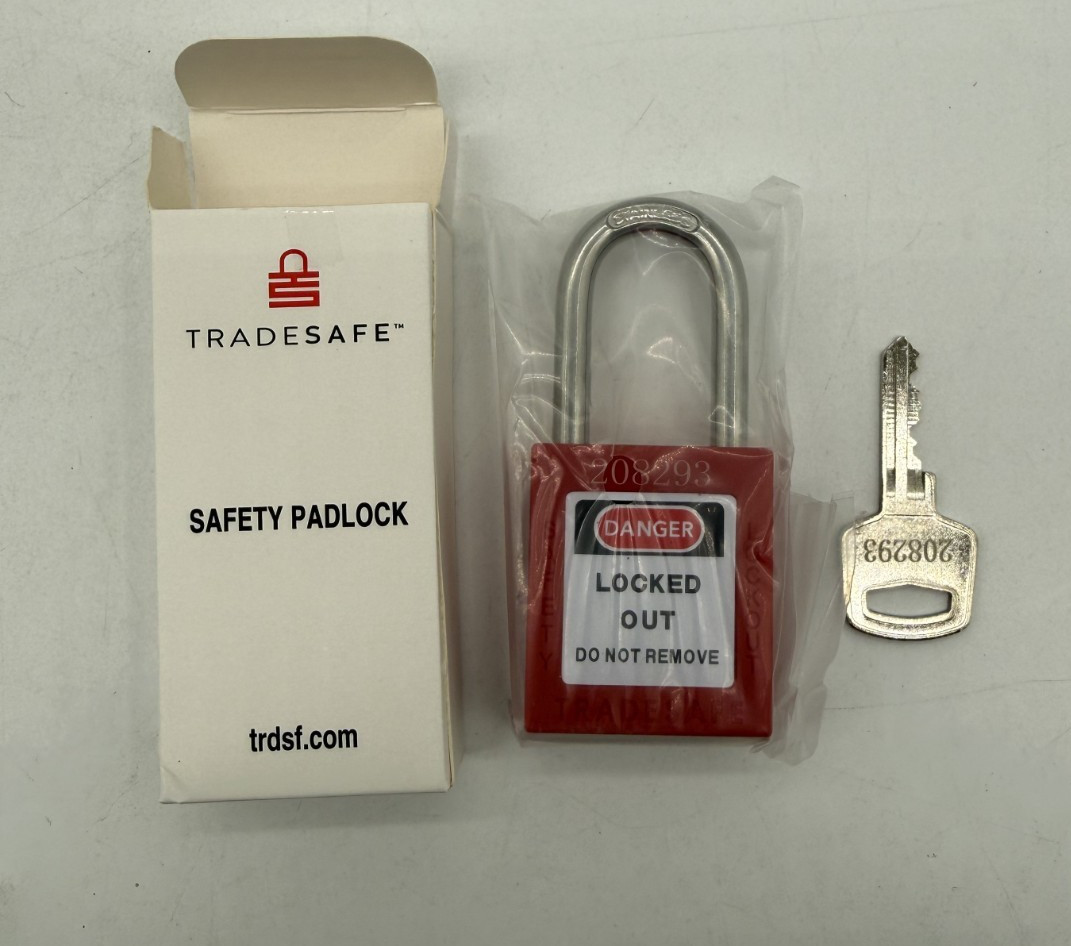 Tradesafe Lockout Tagout Locks 10pk Tradesafe Lockout Tagout Locks 10pk