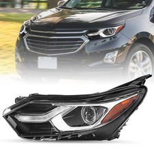 HID/XENON Model Headlights Assembly Fit 2018-2021 Chevy Equinox picture