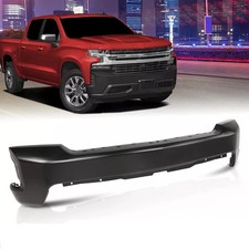  Black Front Bumper for Chevy Silverado 1500 2019-2022 w/o Park Assist Sensor picture