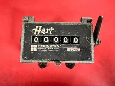Trumeter Redington Hart 1-2735 5-Digit Mechanical Stroke Counter Tested picture