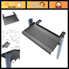 Universal 1U Sliding Keyboard Tray 8