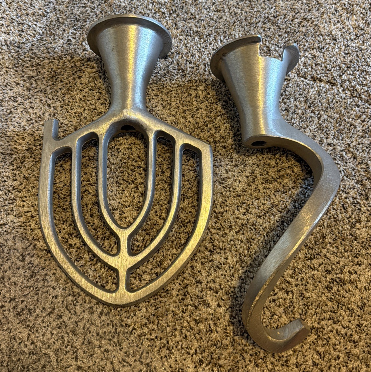 Industrial Mixer Paddle and Dough Hook Commercial Kitchen Unbranded