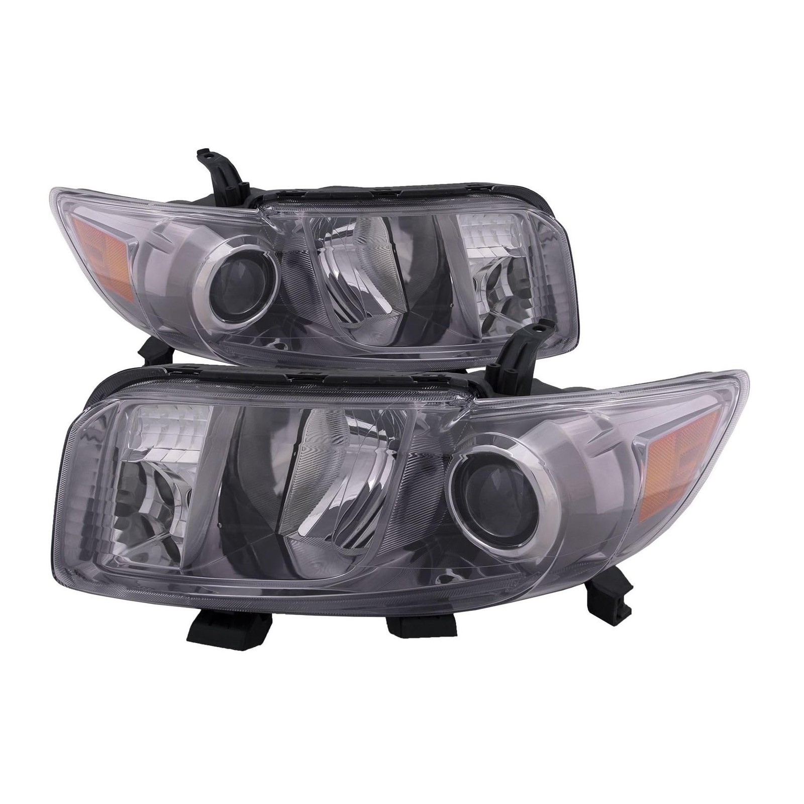 Headlight Set Left Driver Right Passenger Clear Lens for Scion xB 2.4L 2008-2010