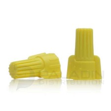 Winged Wire Connectors UL Listed 500 Pack - Yellow picture