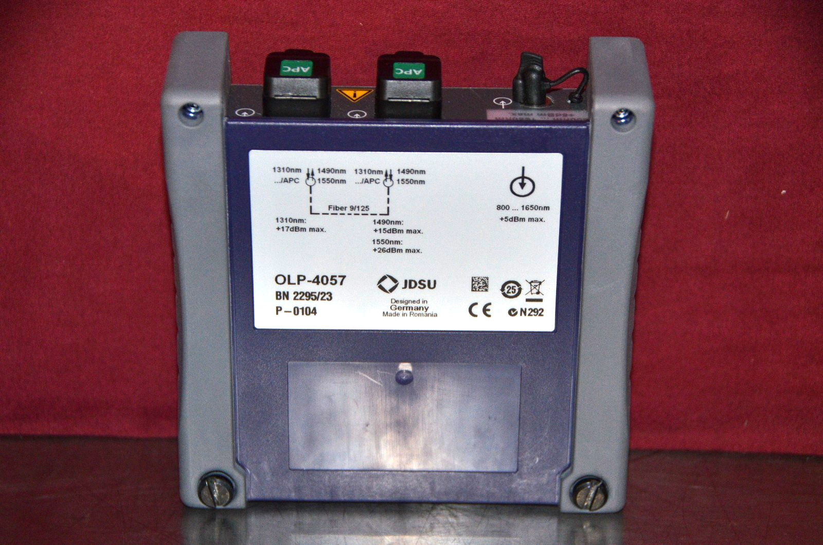 JDSU OLP-4057 PON Selective Power Meter Module 2295/23 for T-Berd MTS-4000 /2000 JDSU OLP-4057 PON Selective Power Meter Module 2295/23 for T-Berd MTS-4000 /2000