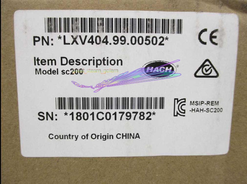 1x NEW HACH controller SC200 LXV404.99.00502 1x NEW HACH controller SC200 LXV404.99.00502