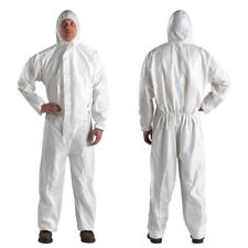 3-300 Pack Disposable SMS Coverall with Hood, Painter's Suit M L XL 2XL 3XL picture