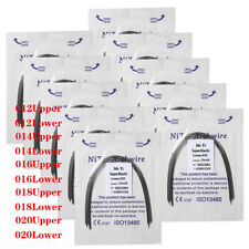 100pcs/10pack Dental Orthodontic Super Elastic Niti Arch Wire Round Ovoid Form picture