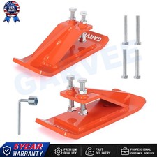 π₯2x HD Tractor Bucket Protector Edge Tamer Skid Protector Snow Removal picture
