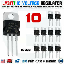 10pcs LM317T LM317 Adjustable Linear Voltage Regulator IC 1.2V to 37V 1.5A picture