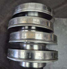 Set of Bridgeport Cast Iron Polished Dials for Series I Standard Milling Machine picture