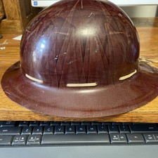 Willson Style Super Tough Helmet Rayovac #11 Fiberglass Safety Hat Antique picture