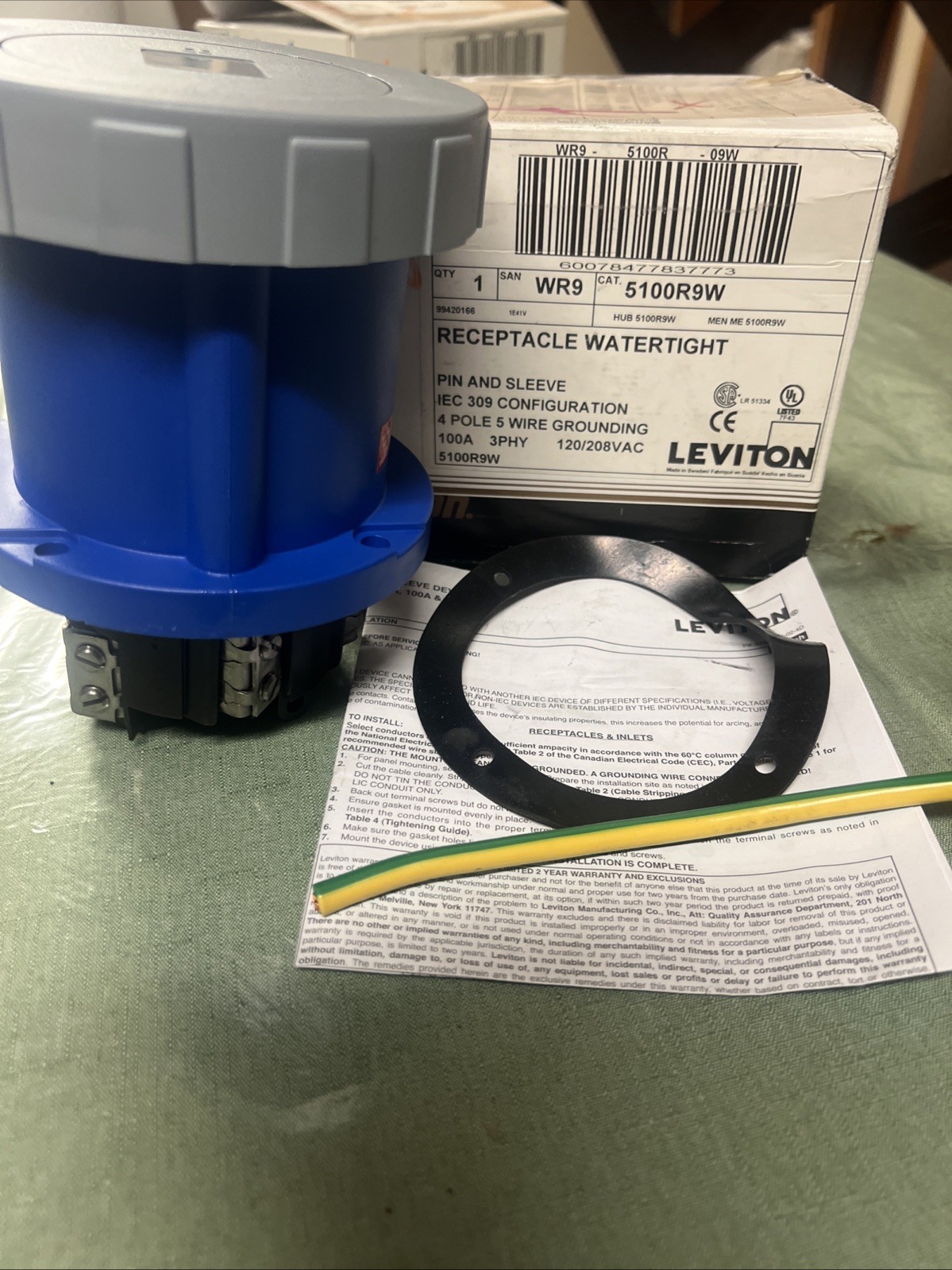 LEVITON 5100R9W LEVITON 5100R9W