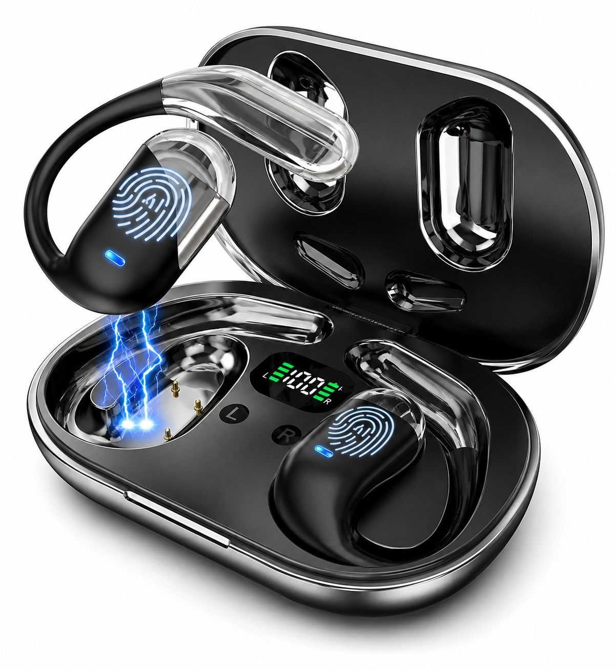 AI Translation Earbuds Real Time 144 Languages Wireless Bluetooth Translator New AI Translation Earbuds Real Time 144 Languages Wireless Bluetooth Translator New