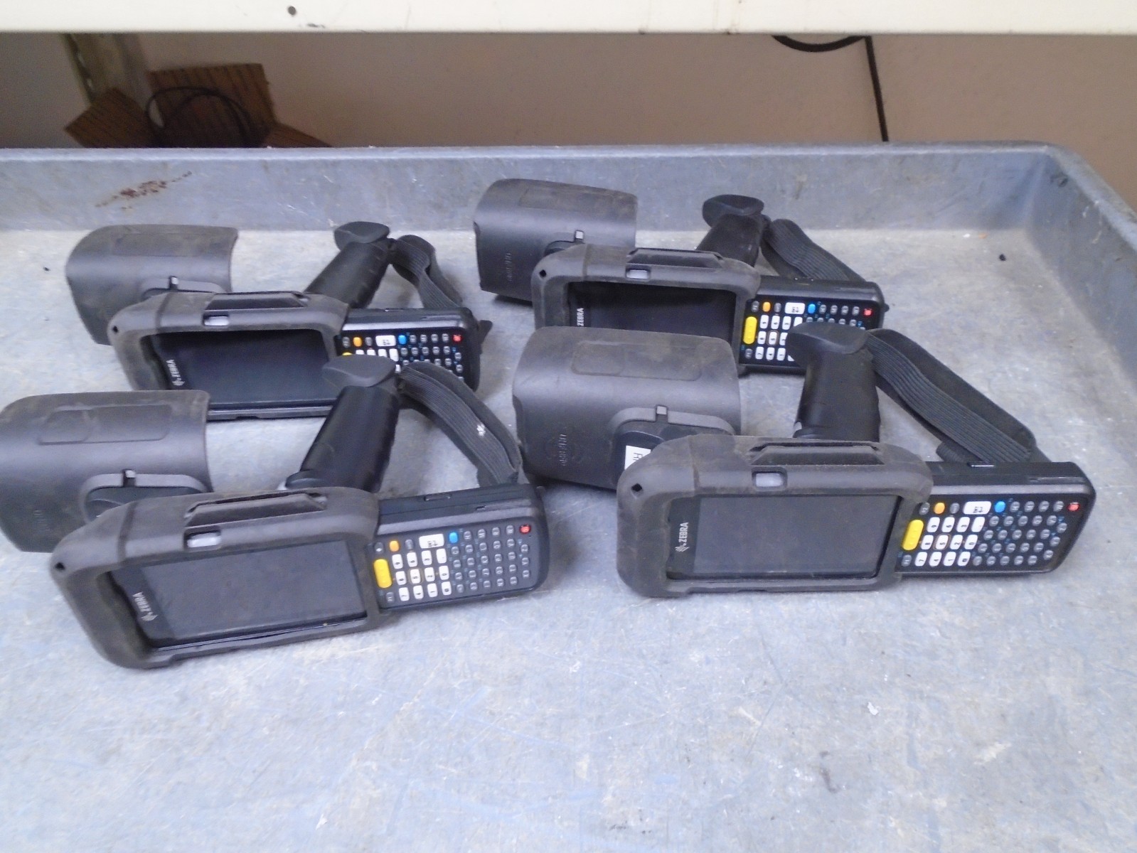 Lot of 4 Zebra MC339R MC339R-GF4HG4US RFID Reader Mobile Computers AS IS Lot of 4 Zebra MC339R MC339R-GF4HG4US RFID Reader Mobile Computers AS IS