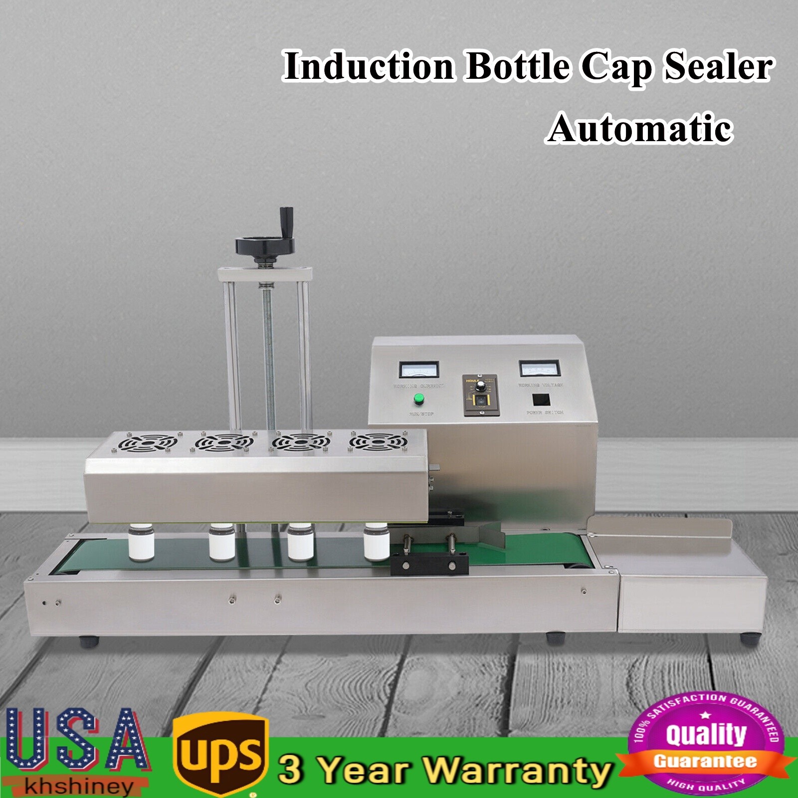 LX6000 Automatic Continuous Induction Sealer Bottle Cap Sealing Machine 20-100mm LX6000 Automatic Continuous Induction Sealer Bottle Cap Sealing Machine 20-100mm