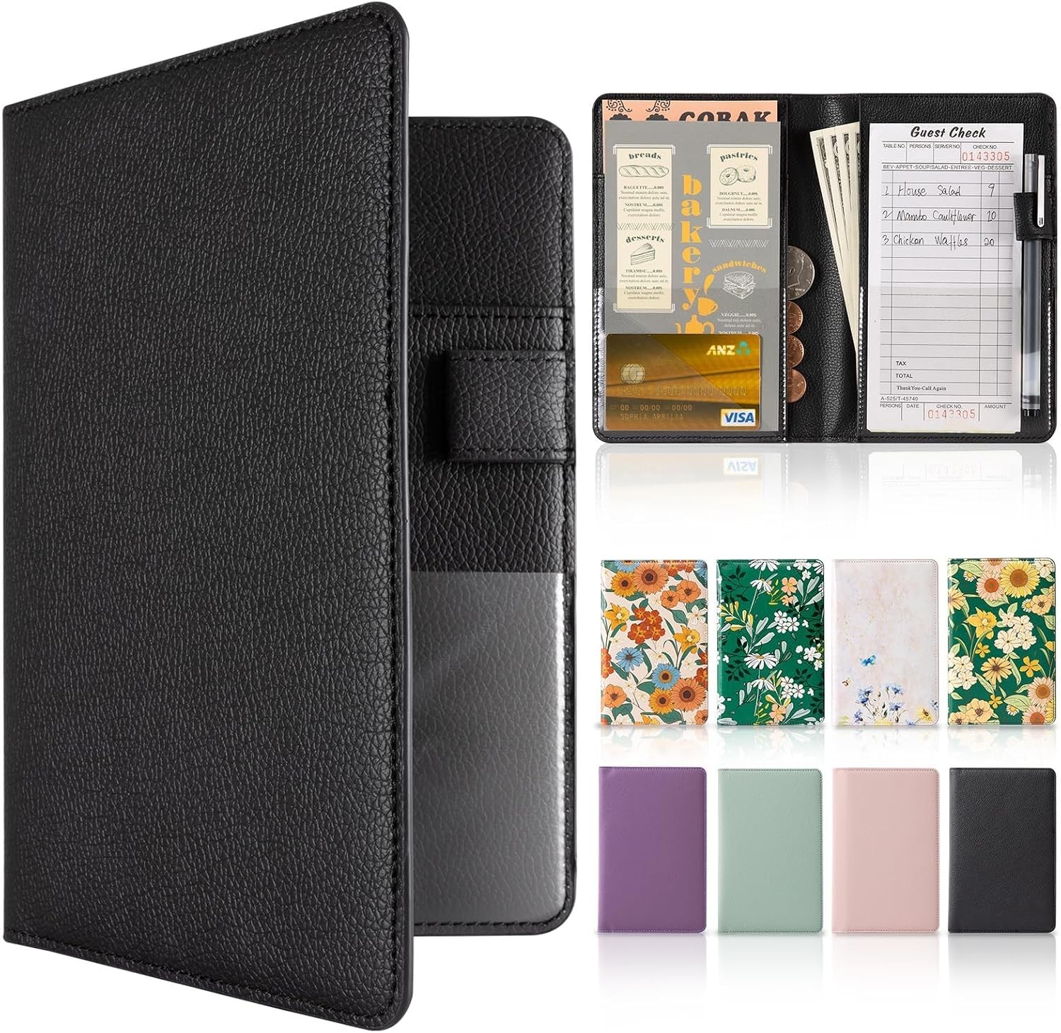 Server Book with 5 Pockets Server Book with 5 Pockets