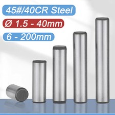 1mm 2mm 3mm 4mm 5mm 6mm 8mm 10mm- 40mm Metric Dowel Steel Pins Hardened & Ground picture