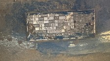 Allis Chalmers 1227080 OGX 284 Frame 5 HP 1160 RPM 220/440 picture