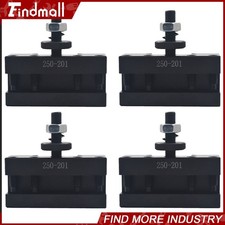 4Pcs BXA #1 250-201 Quick Change Tool Post Holder Turning & Facing For Lathe picture