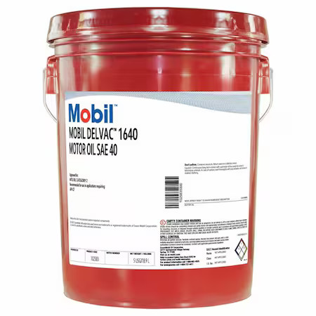 Mobil 102583 Mobil Delvac 1640, 5Ga Pail