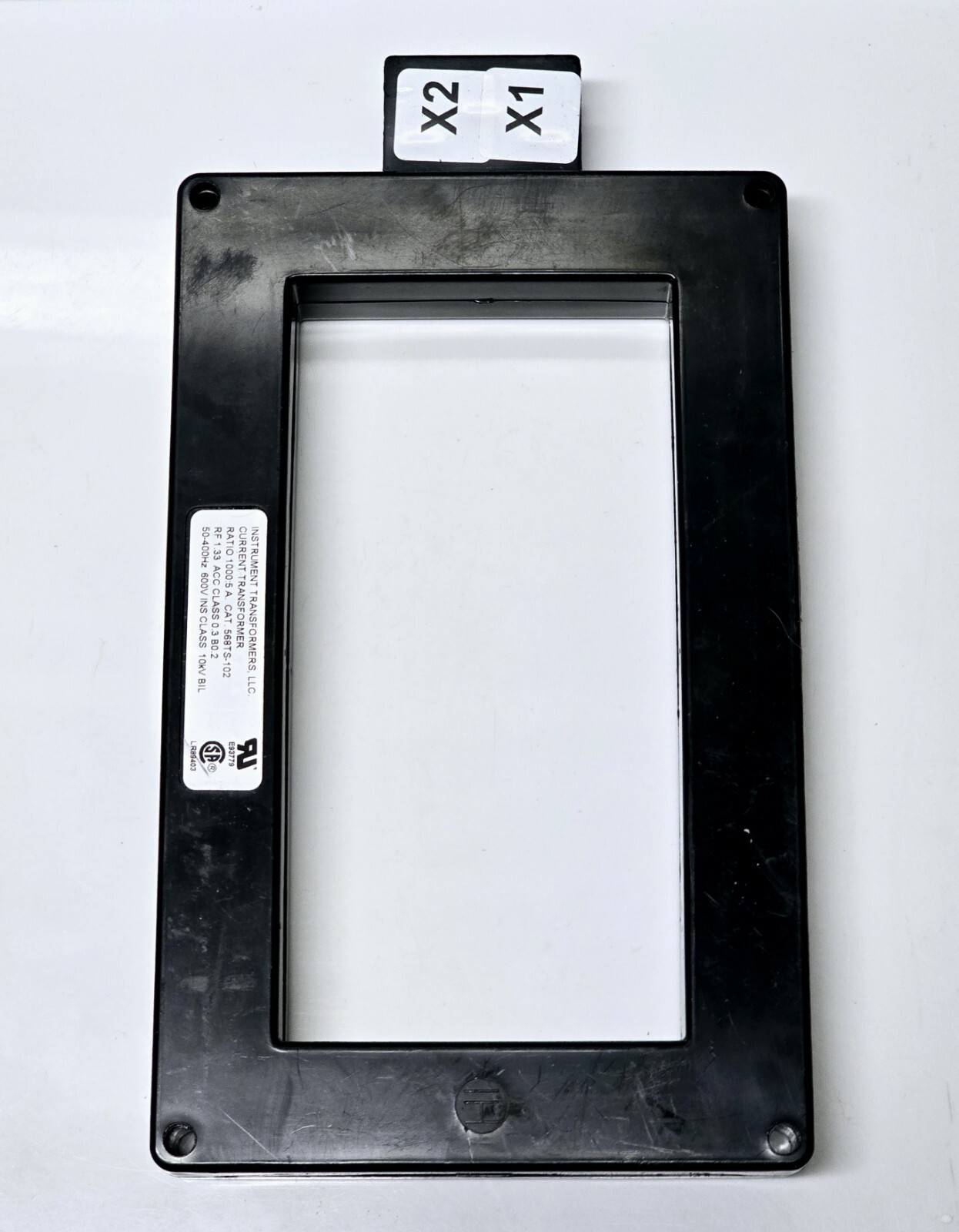 GE ITI 568TS-102 Current Transformer CT, Indoor, Model: 568, Ratio: 1000:5 A GE ITI 568TS-102 Current Transformer CT, Indoor, Model: 568, Ratio: 1000:5 A