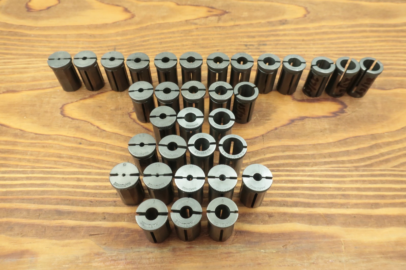 Hardinge HDB-5 Drill Bushing 5/8 OD Lot of 33 Unique Sizes HDB5 Hardinge HDB-5 Drill Bushing 5/8 OD Lot of 33 Unique Sizes HDB5