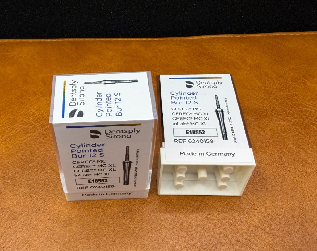 Brand New Sealed CEREC® MCXL Cylinder Pointed Bur #12S Brand New Sealed CEREC® MCXL Cylinder Pointed Bur #12S