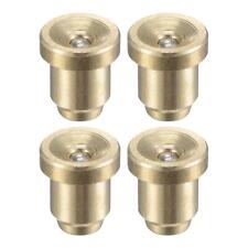 4pcs Brass Push Button Flange Grease Oil Cup 6mm Ball Oiler for Lubrication picture