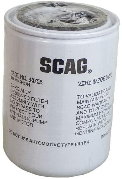 SCAG Genuine OEM Hydro Filter 48758 SCAG Genuine OEM Hydro Filter 48758
