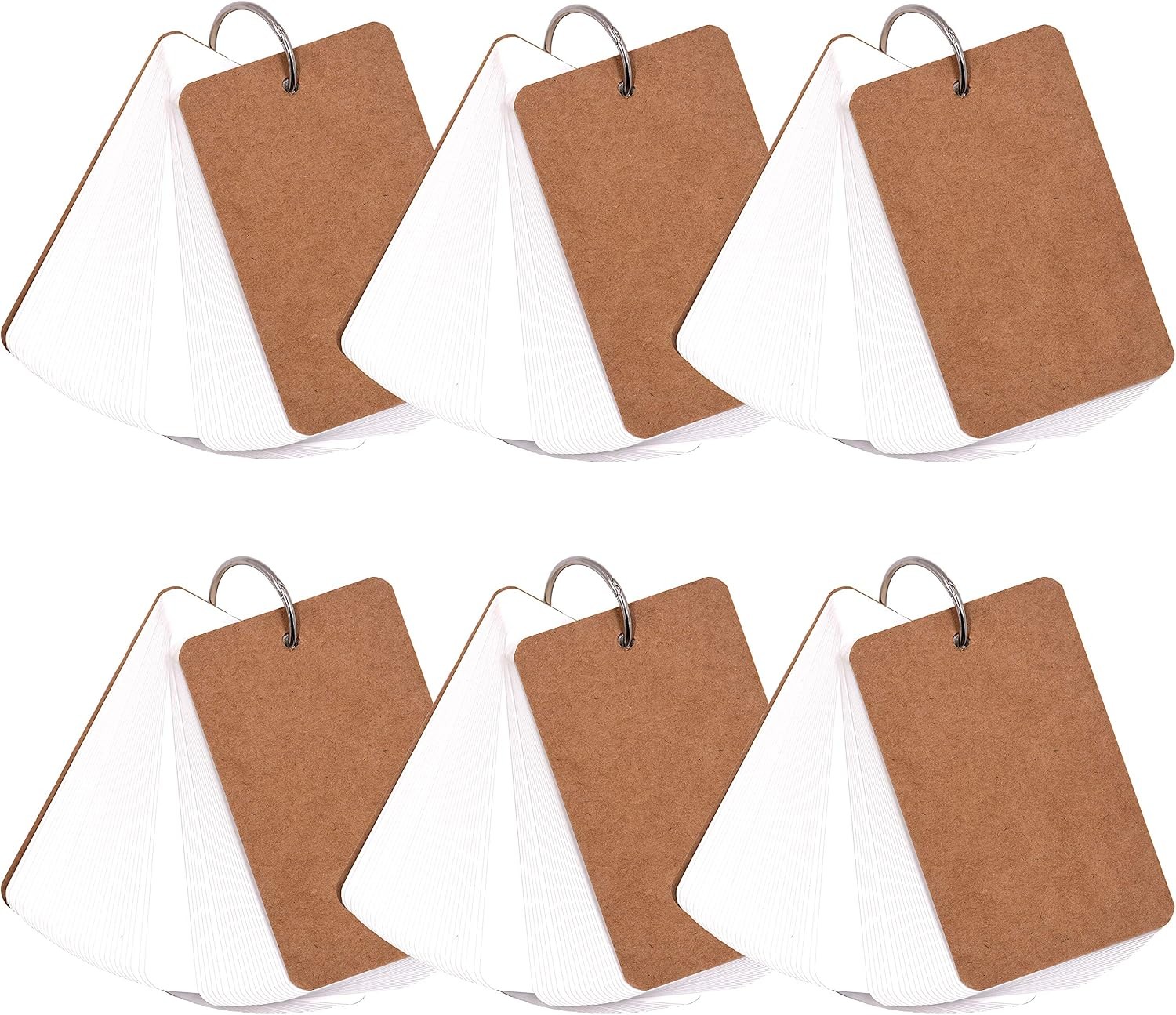 300 Pcs White Blank Customizable Index Flash Study Note Card Pad Kraft Paper 300 Pcs White Blank Customizable Index Flash Study Note Card Pad Kraft Paper