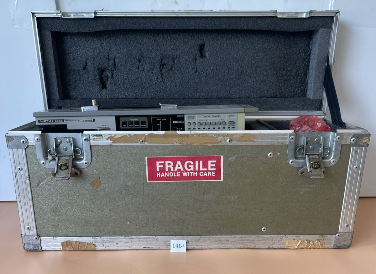 PREOWNED- Great Condition W/Original Case HIOKI 8802 Memory HiCorder + Parts PREOWNED- Great Condition W/Original Case HIOKI 8802 Memory HiCorder + Parts