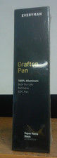 NEW Everyman Grafton Gel Blk Ink pen Super Matte Black 0.7mm Full Click 002embsm picture