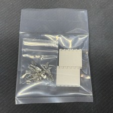 NOS Molex AT Power (P8 & P9) Connector Set | 2x 6-Pin Housings + 14 Crimp Pins picture