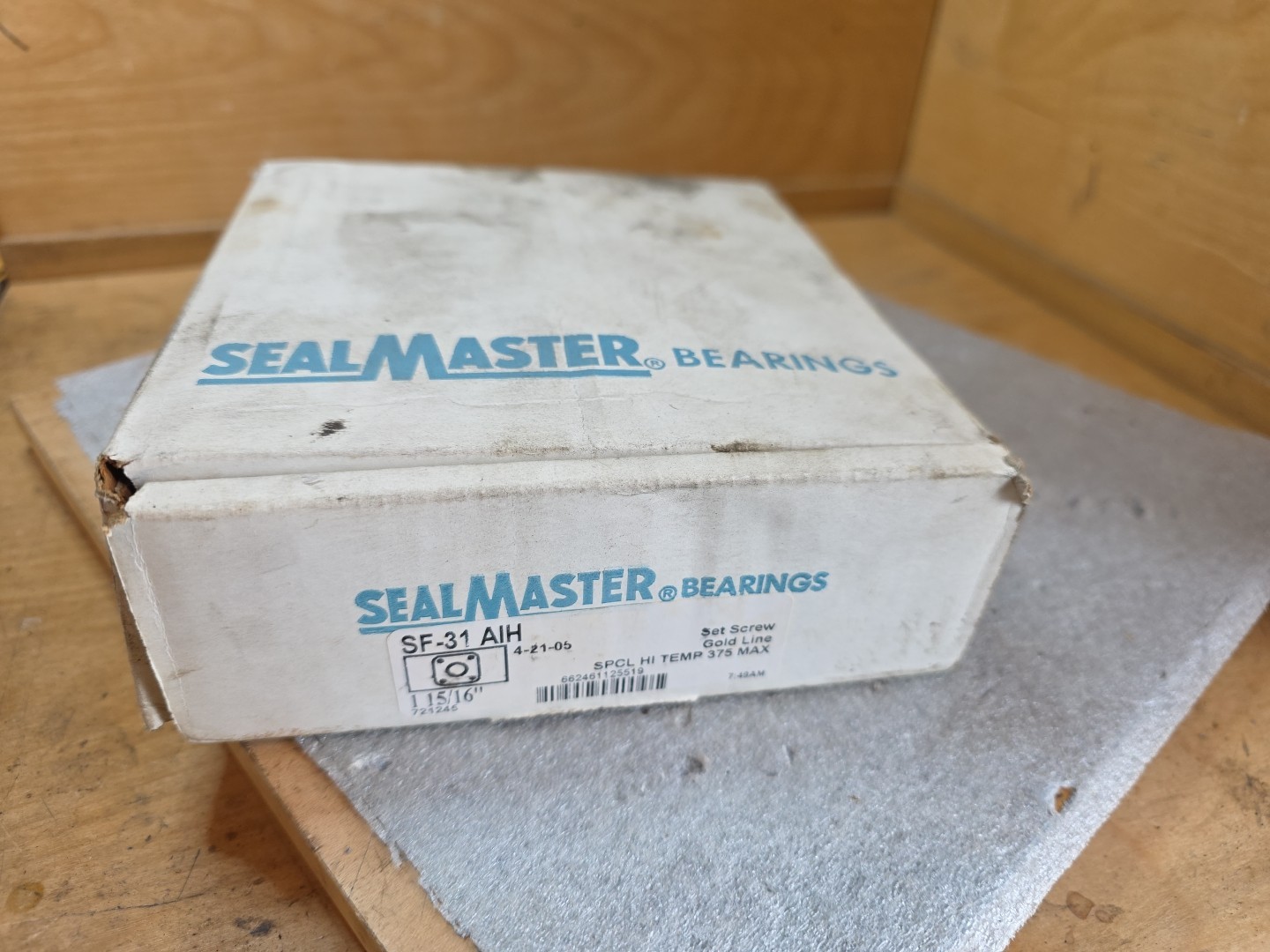 Sealmaster Bearing SF-31 AIH / 1-15/16 Sealmaster Bearing SF-31 AIH / 1-15/16