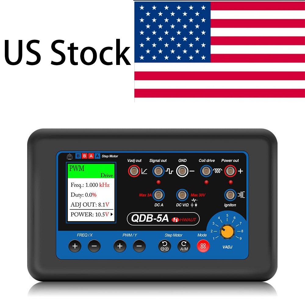 QDB-5A 100W Automobile Actuator Drive Detector Stepper Motor Ignition Coil Tool