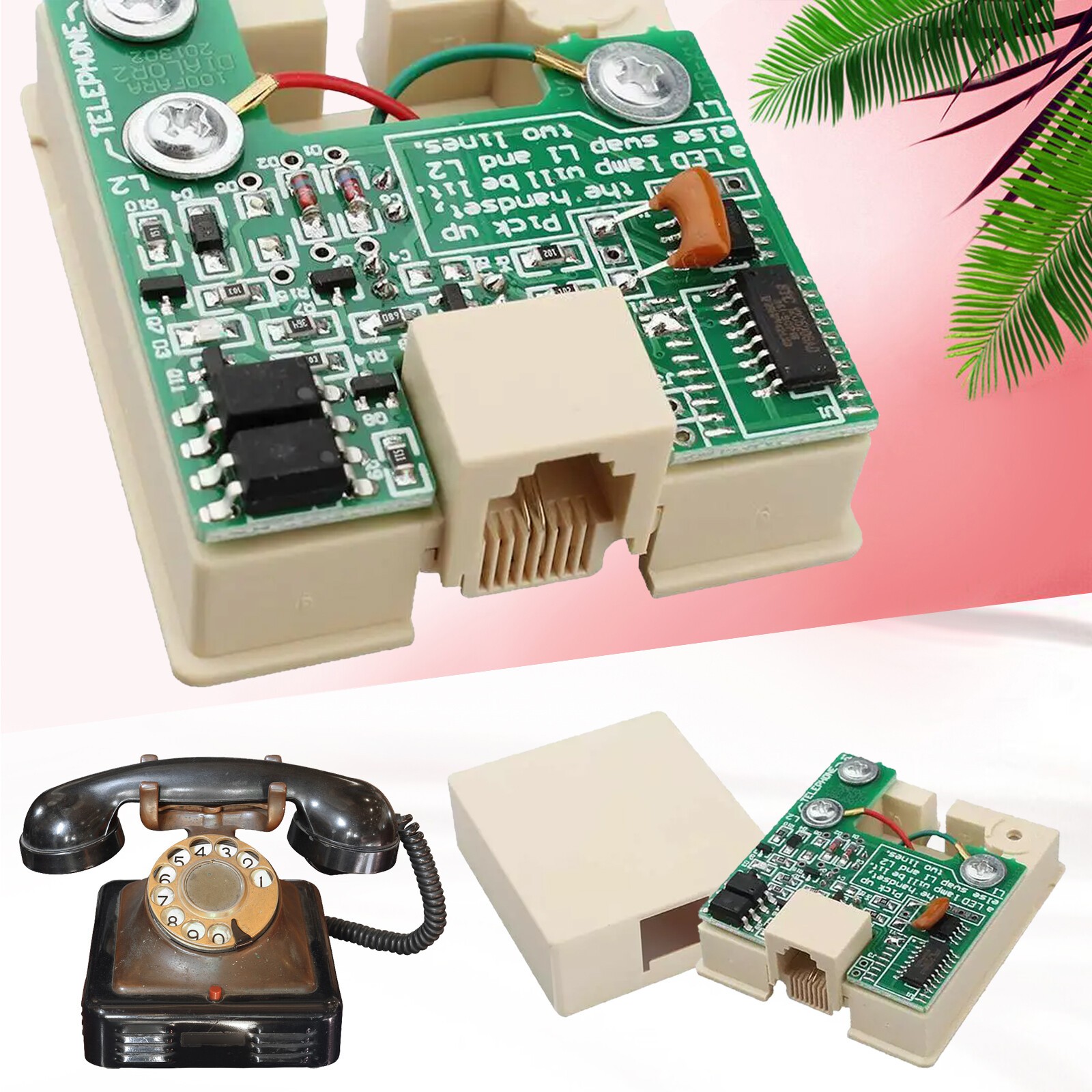 Pulse to DTMF Dual Tone Converter Module for Old Telephones - Enhanced Version Pulse to DTMF Dual Tone Converter Module for Old Telephones - Enhanced Version