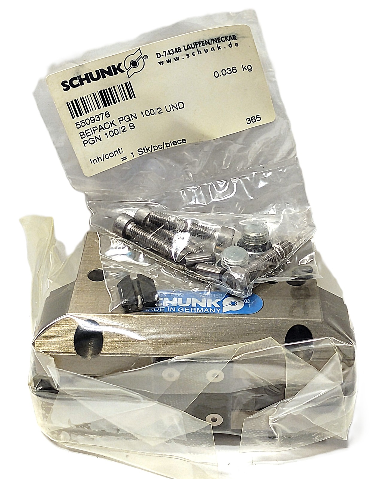 Schunk PGN 100-2 370152 Pneumatic Gripper Schunk PGN 100-2 370152 Pneumatic Gripper