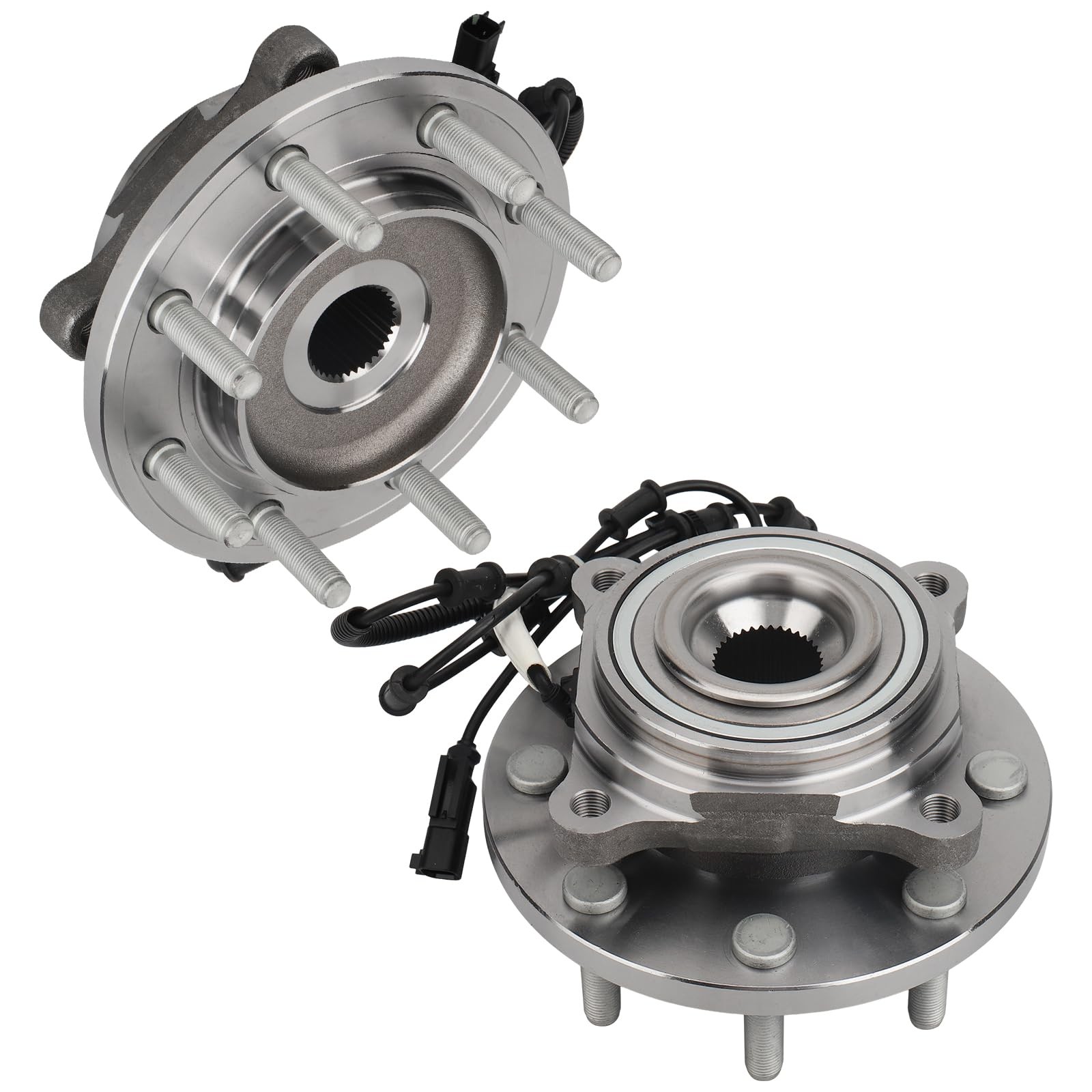 515162 Front Wheel Bearing Hub Assembly Ram 2500 3500 2013-18 w/ABS 8 Lugs 2PCS 515162 Front Wheel Bearing Hub Assembly Ram 2500 3500 2013-18 w/ABS 8 Lugs 2PCS