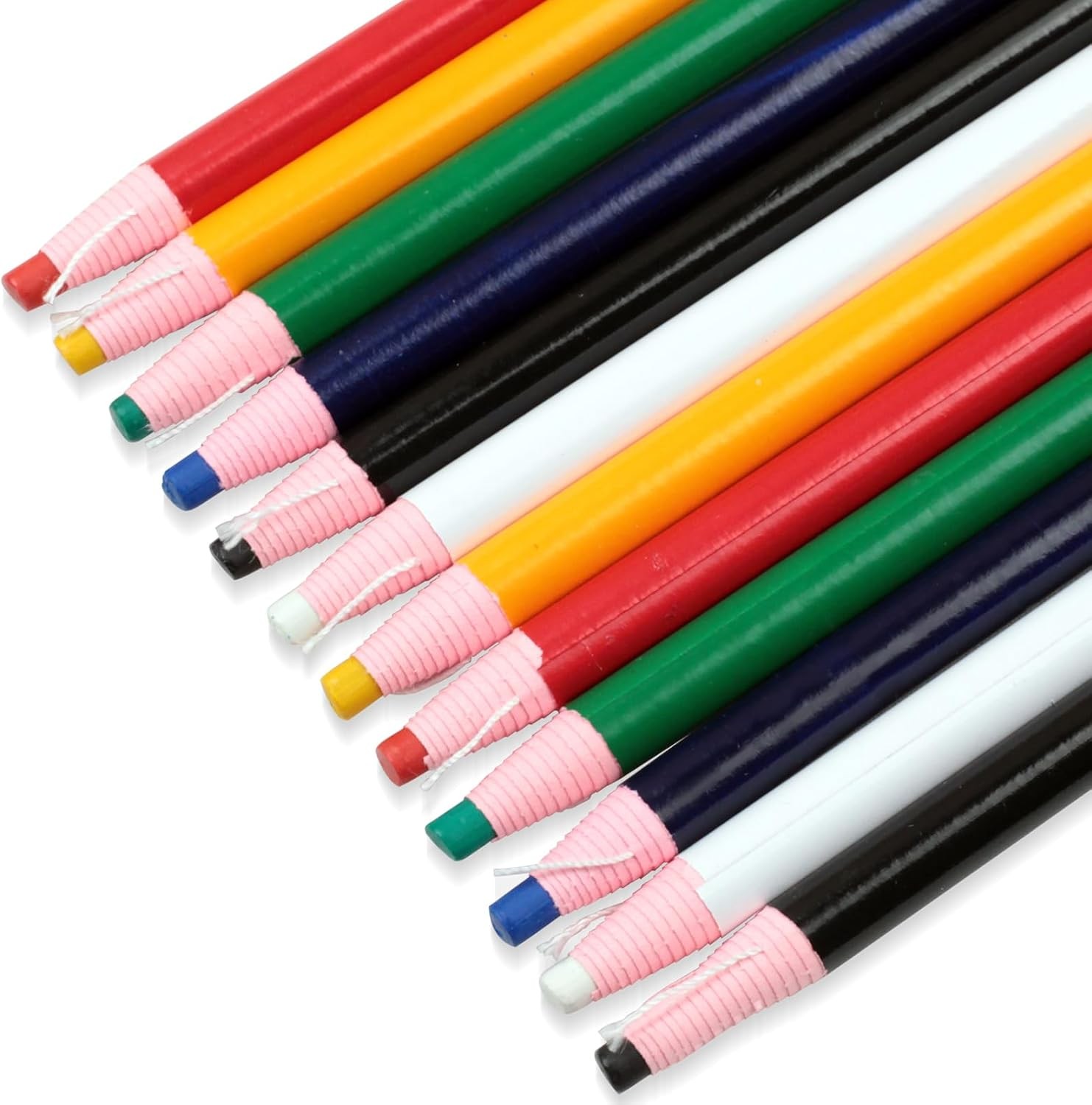 New Markers Grease Pencils – 12-Pack Multi-Surface Wax Pencils for Glass, Metal New Markers Grease Pencils – 12-Pack Multi-Surface Wax Pencils for Glass, Metal