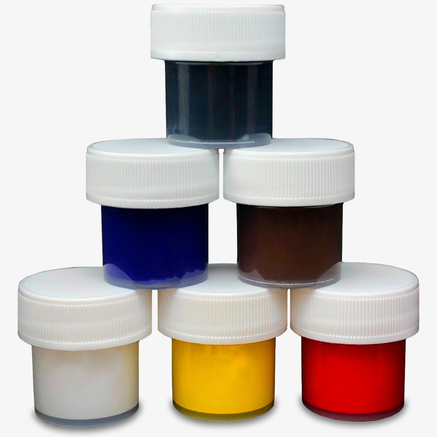 TRUE COMPOSITES Color Pigment Kit- (6 Colors in 0.25 oz Easy Open Containers) TRUE COMPOSITES Color Pigment Kit- (6 Colors in 0.25 oz Easy Open Containers)