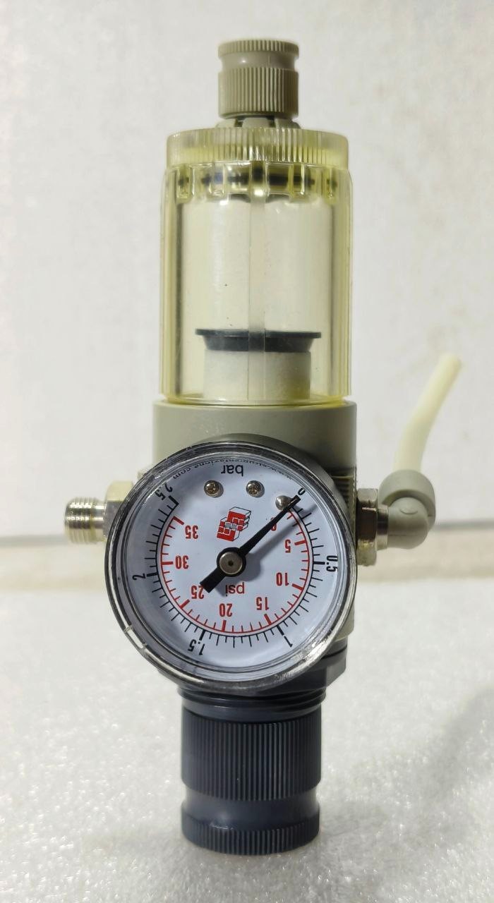 STRUMENTAZIONE PNEUMATIC AIR FILTER REGULATOR 0-2.5 BAR / 35 PSI (USED) STRUMENTAZIONE PNEUMATIC AIR FILTER REGULATOR 0-2.5 BAR / 35 PSI (USED)