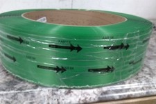 Brand Name 5JPR1 5/8 In Width 4000 Ft Length Green Heavy Duty Plastic Strapping picture