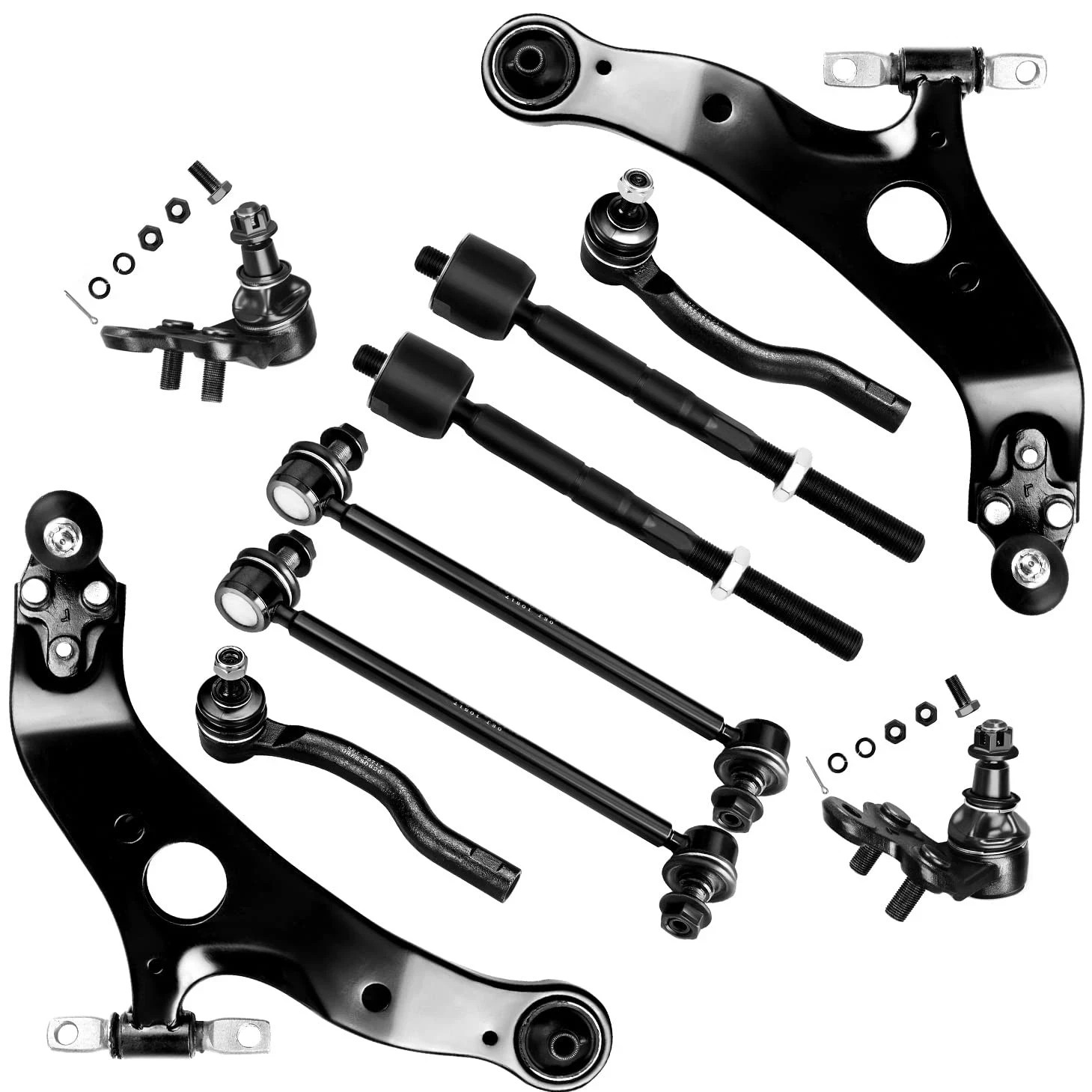 10Pcs Control Arm Ball Joint Sway Bar Fit For 2004-10 For Sienna 10Pcs Control Arm Ball Joint Sway Bar Fit For 2004-10 For Sienna