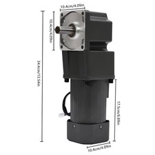 110V 200W Adjustable Speed AC Gear Reduction Motor Reversible Motor w/Controller picture