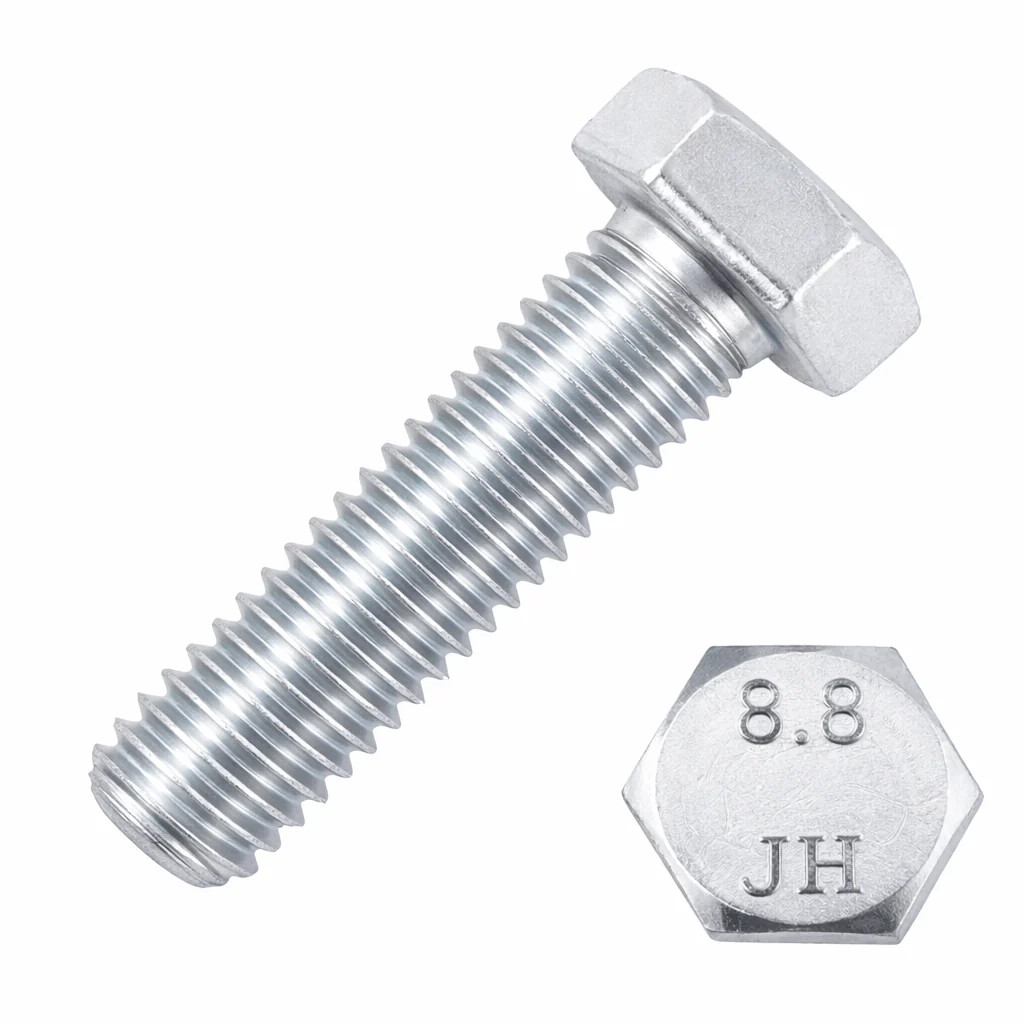 BULK BOX M8-1.25 x 40 MM DIN931 / ISO4014 Coarse Hex Cap Zinc CR+3 925pcs BULK BOX M8-1.25 x 40 MM DIN931 / ISO4014 Coarse Hex Cap Zinc CR+3 925pcs