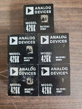 Lot of 5 Vintage Analog Devices 426K Multiplier Divider Modules - Black Face picture