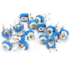 WH06-2 100Ω to 1MΩ RM065 Horizontal Pot Variable Potentiometer Trimmer Resistors picture